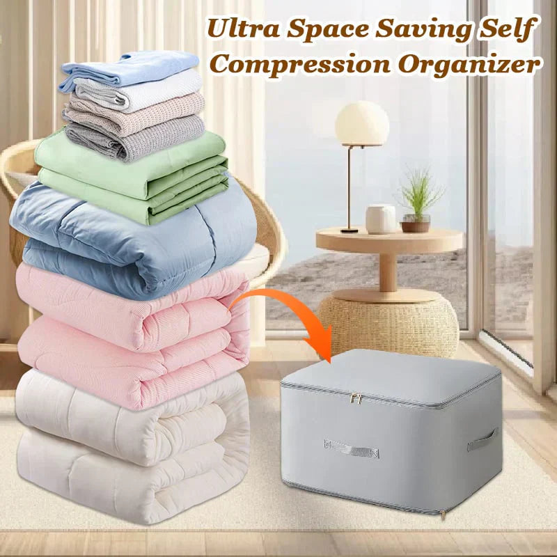 🔥Limited Time Offer, 50% Off, Buy One Get One Free📦Space-Saving Self-compression Storage Box