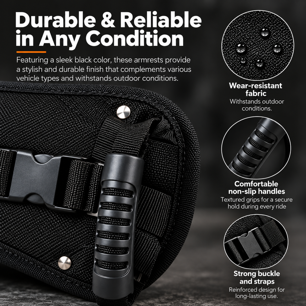 🔥 Limited-time 50% OFF 🏍️ Motorcycle Passenger Grab Handle