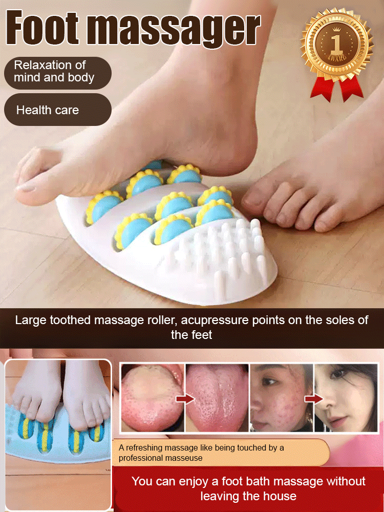 🔥 Foot Massage Roller – Relax Your Feet, Improve Circulation & Feel Lighter Every Day 👣