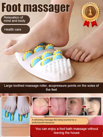 🔥 Foot Massage Roller – Relax Your Feet, Improve Circulation & Feel Lighter Every Day 👣