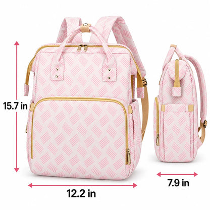 💥50% OFF 🎒🍼3-in-1 Diaper Bag Backpack with Fold-Out Changing Station