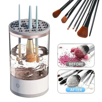 🖌️The Automatic Makeup Brush Cleaner Every Beauty Lover Needs for Cleaner Brushes and Better Makeup