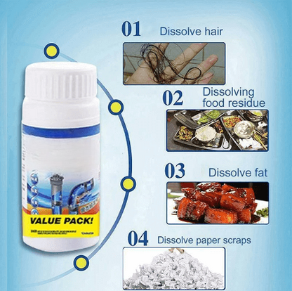【Factory direct sales】Powerful Sink & Drain CleanerThe ideal and most practical pipe cleaner