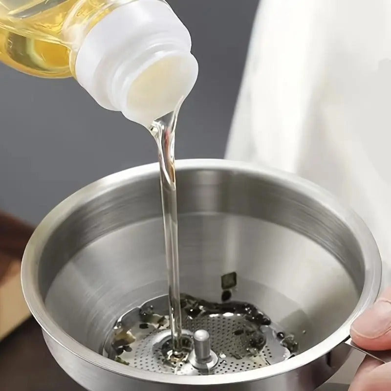 304 Stainless Steel Funnel Strainer