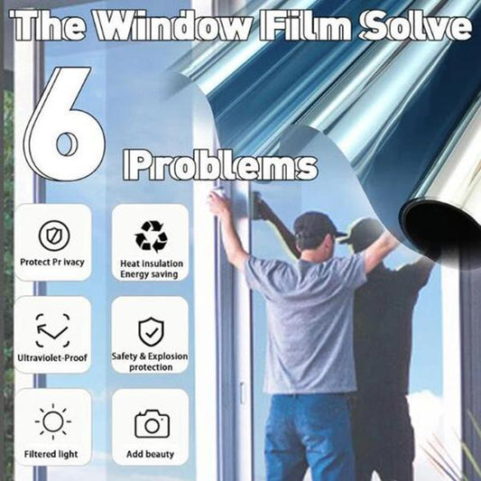 🔥Heat Insulation One Way Anti-Peep Window Film UV Shatter Resistant