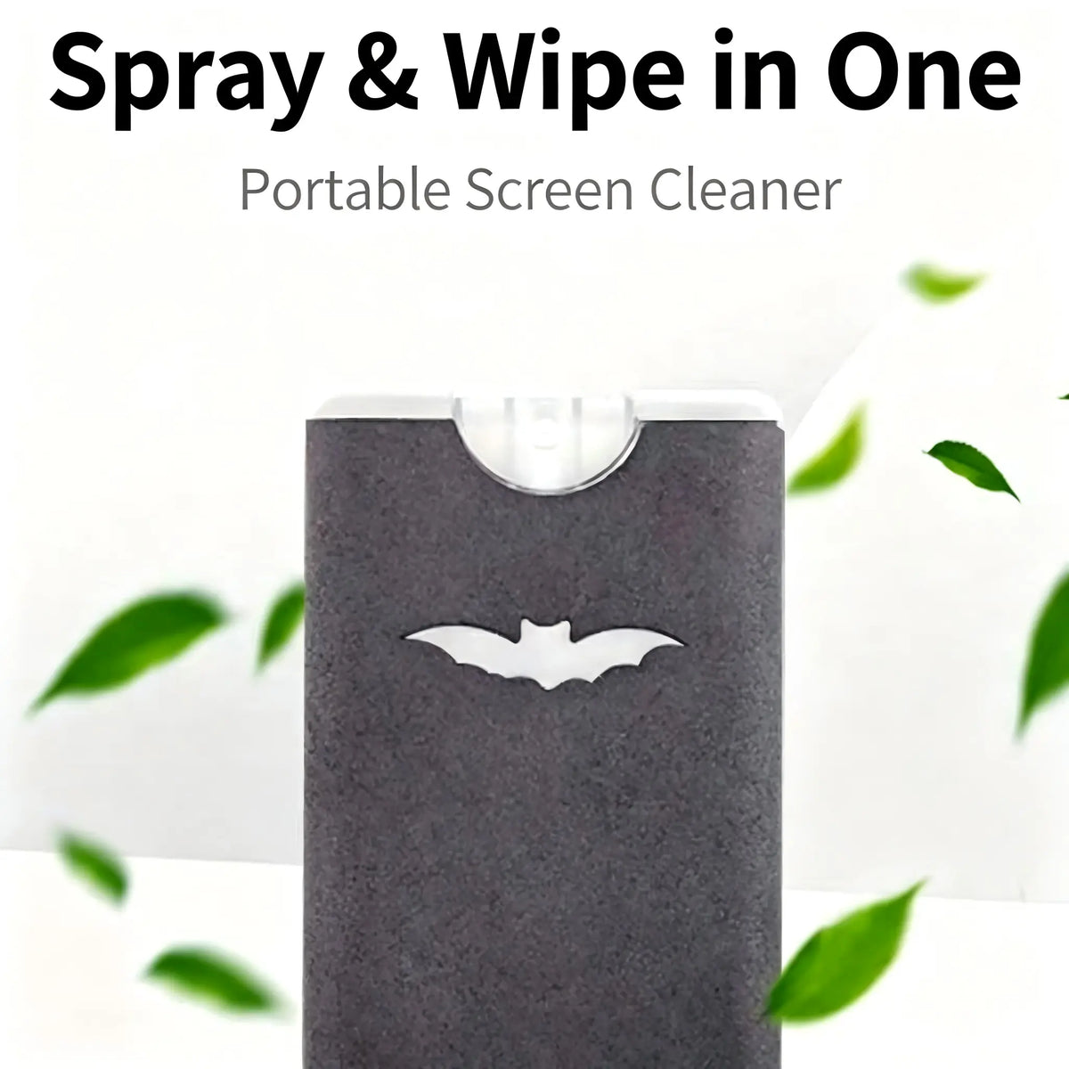 🧼Buy 1 get 1 free-Portable Screen Cleaner Spray with Microfiber Cloth, Nano Streak-Free Cleaning