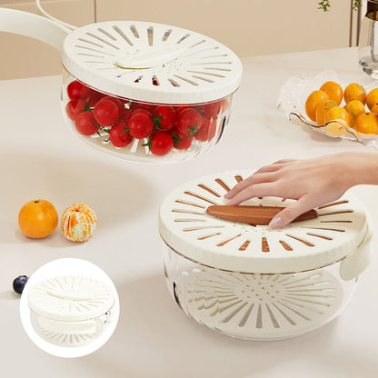 🔥Foldable Multifunctional Washing Bowl｜Space-Saving Kitchen Essential for Fruit & Veg