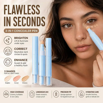 💥2026 HOT SALE🎁Buy 1 Get 1 Free💄Multi-Purpose Hydrating Concealer Pen