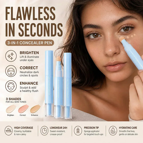 💥2026 HOT SALE🎁Buy 1 Get 1 Free💄Multi-Purpose Hydrating Concealer Pen