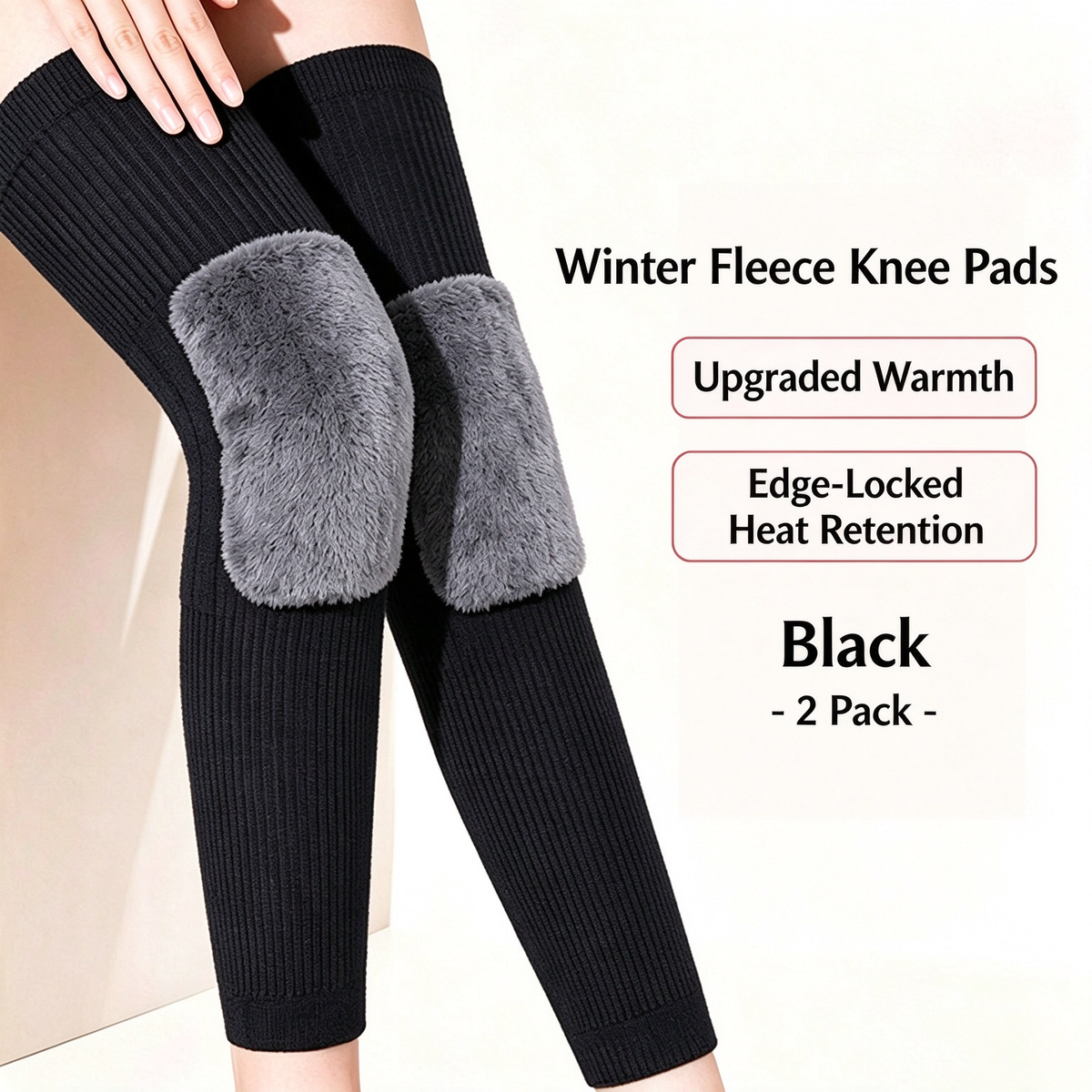 🔥50% Off🔥Thickened Extra-Long Thermal Knee & Leg Warmers