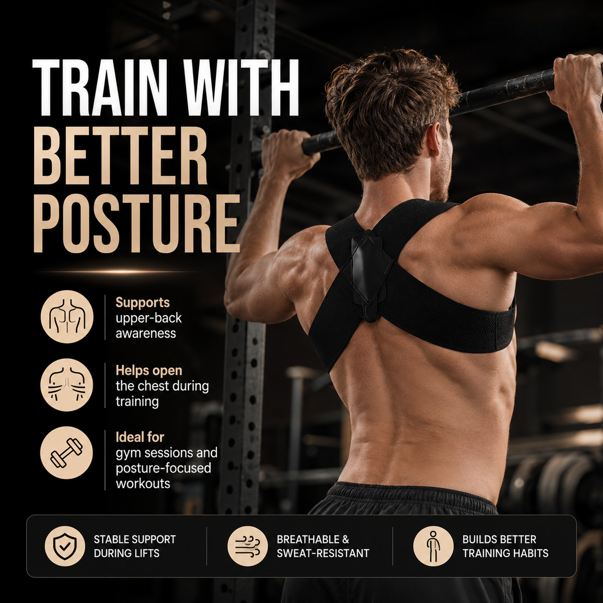 Posture Corrector Shoulder Brace – Open Shoulders, Stand Taller & Feel Confident✨-1