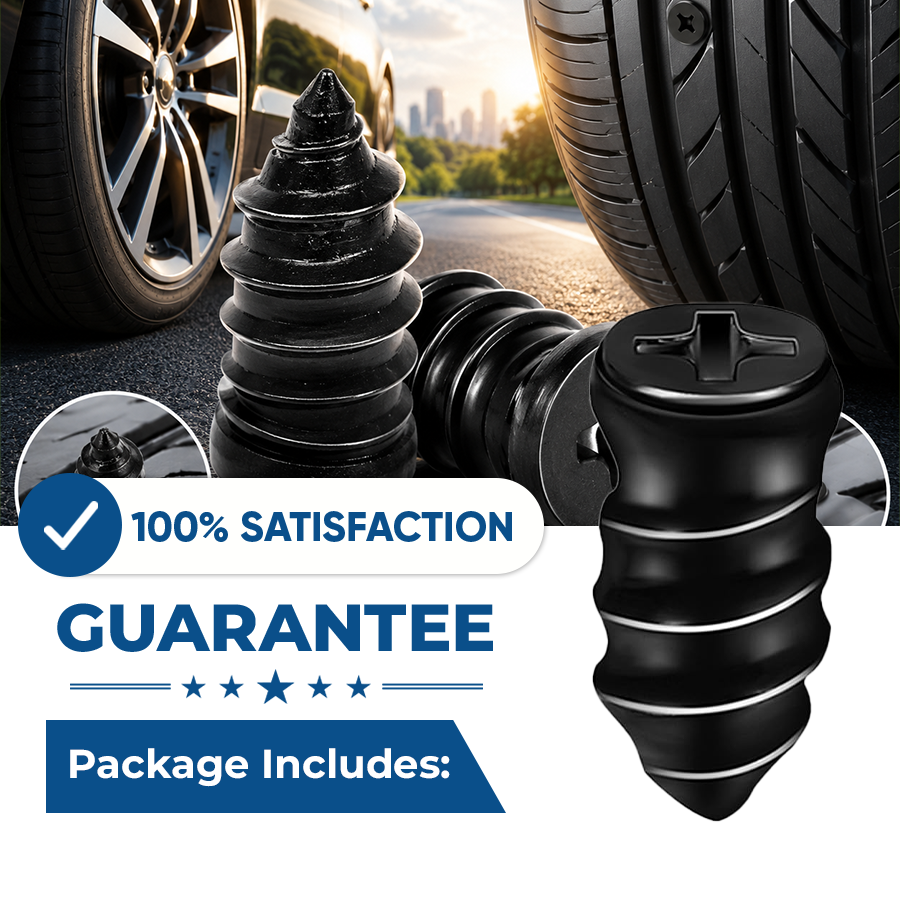 🚗Last Day 50% OFF 6O PCSSelf-Sealing Tire Repair RubberNails Kit with 2 Sizes