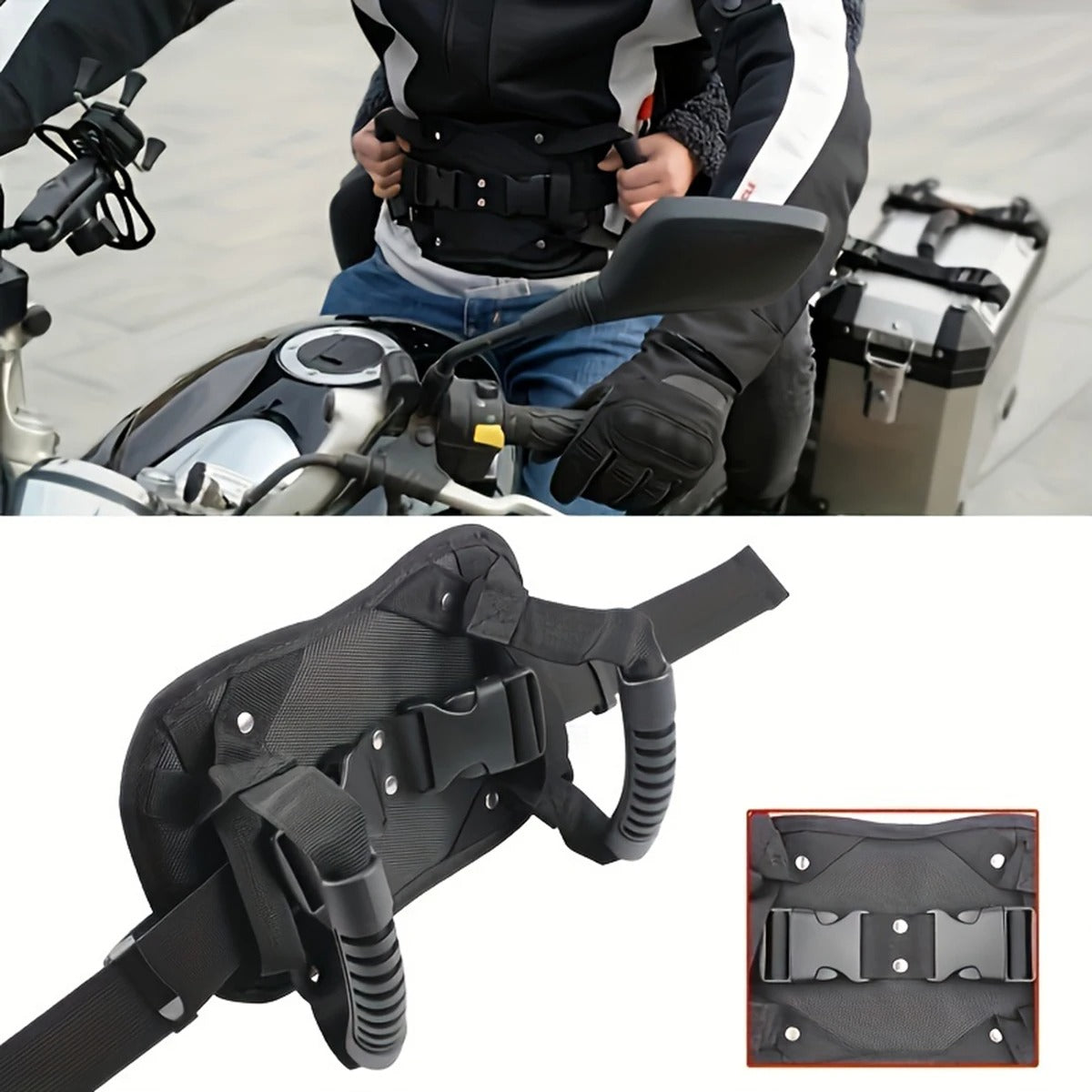 🔥 Limited-time 50% OFF 🏍️ Motorcycle Passenger Grab Handle