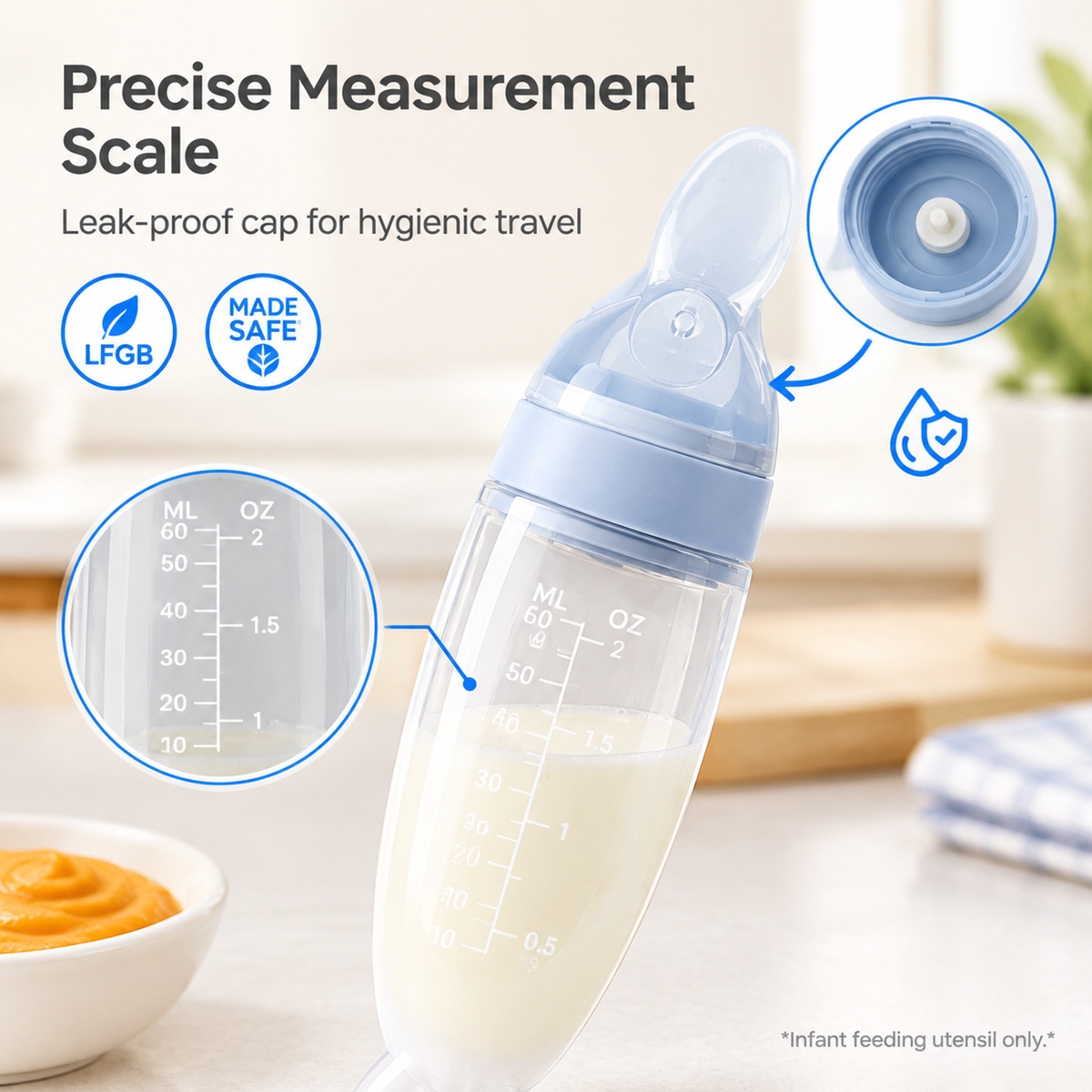 💥Buy 1 Get 1 Free 🧑‍🍼Multifunctional Baby Food Spoon
