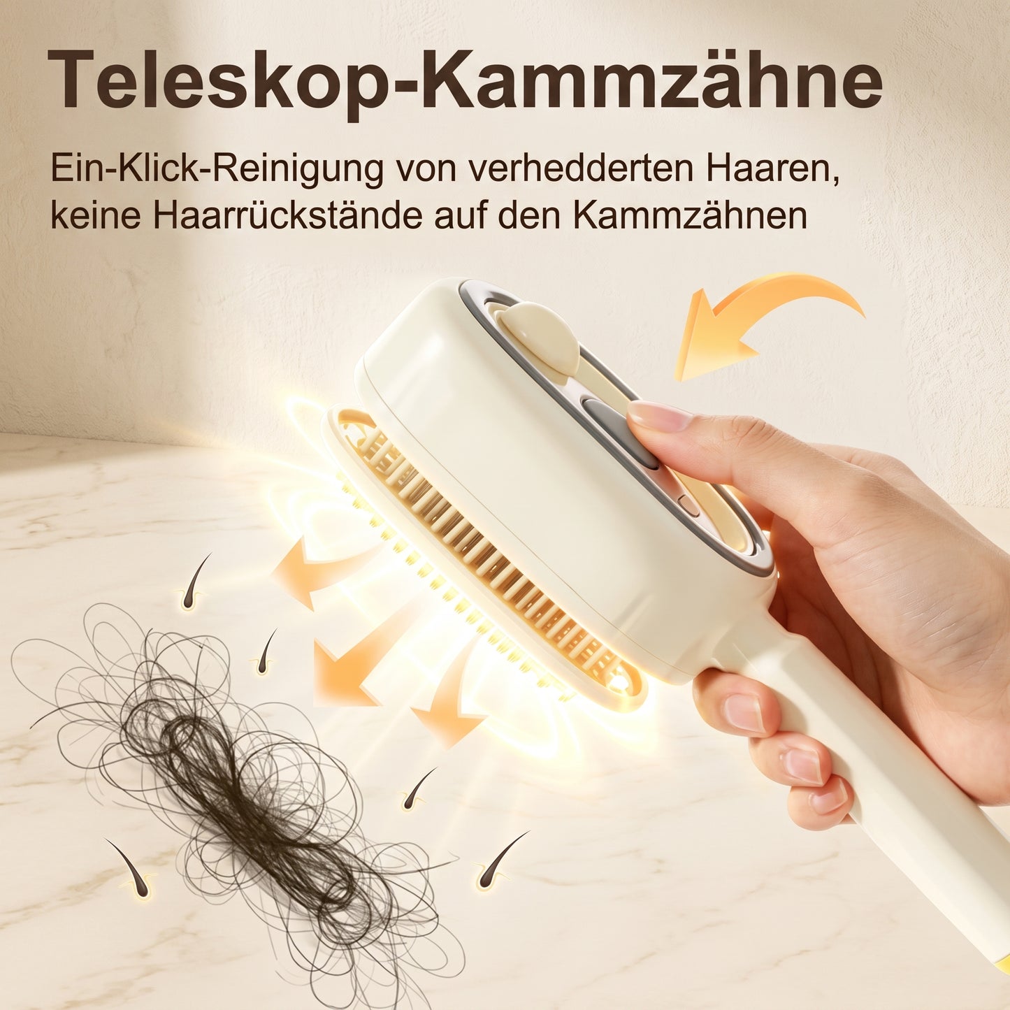 ✨Verabschieden Sie sich von Knoten und Frizz mit dem 5-in-1 Haarpflegekamm