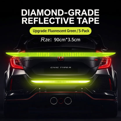 🔥Limited-time 50% off-Reflective Car Sticker Strips for Trunk & Rear Bumper