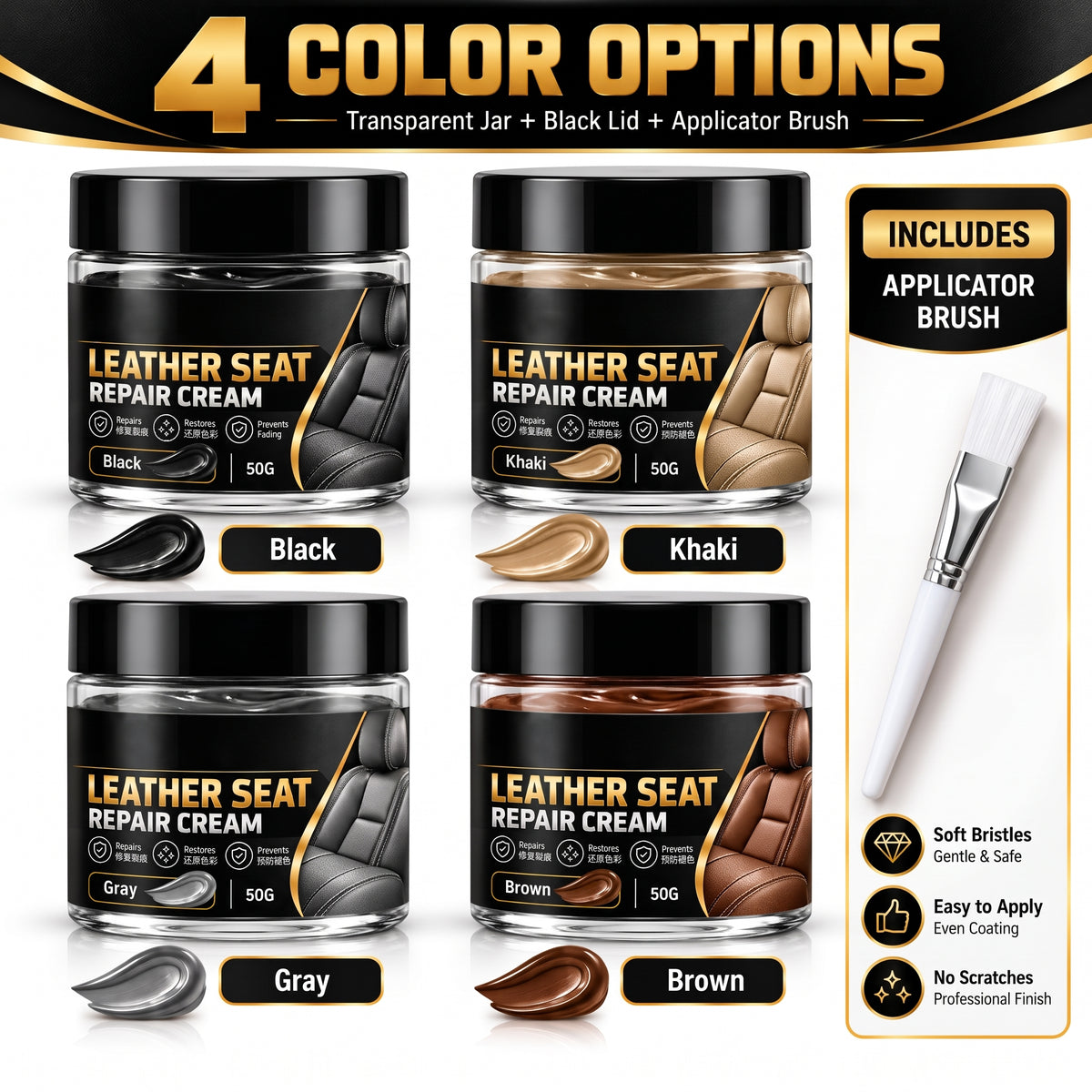 🛡️Buy 1 Get 1 Free – Leather Repair Paste For Recoloring And Restoration.