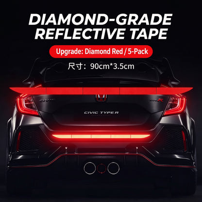 🔥Limited-time 50% off-Reflective Car Sticker Strips for Trunk & Rear Bumper