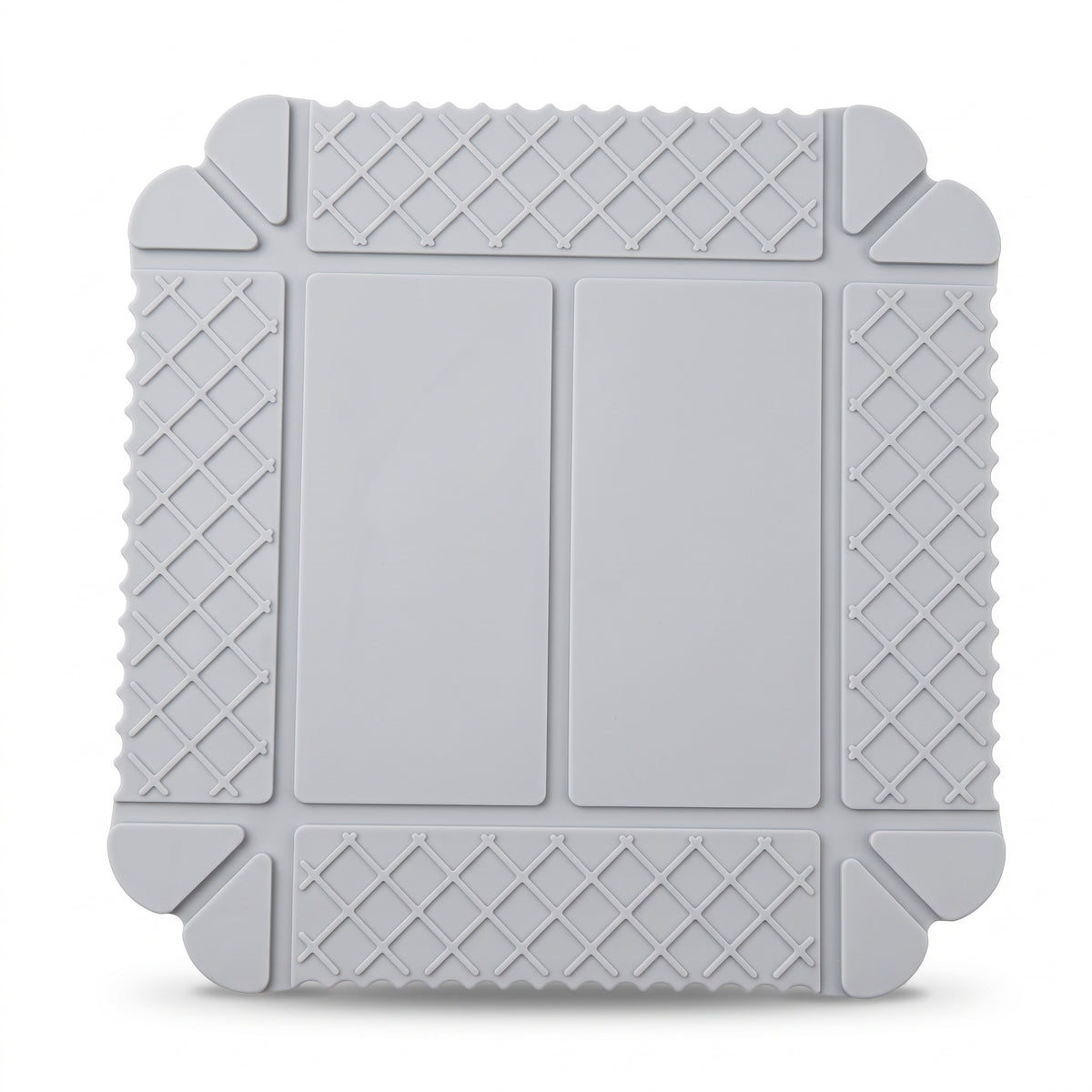 🍳🧲 Magnetic Silicone Heat-Resistant Mat – Transforms From A Flat Mat Into A Small Folding Tray.