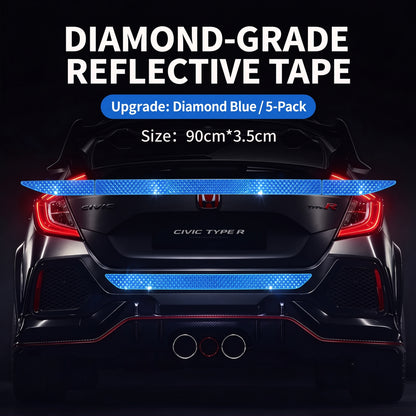 🔥Limited-time 50% off-Reflective Car Sticker Strips for Trunk & Rear Bumper