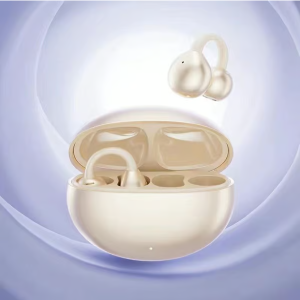 Lightweight Open Ear Clip Wireless Bluetooth Headphones Sweatproof Stable Fit For Running Daily Use