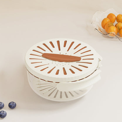 🔥Foldable Multifunctional Washing Bowl｜Space-Saving Kitchen Essential for Fruit & Veg