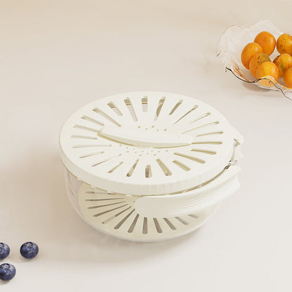 🔥Foldable Multifunctional Washing Bowl｜Space-Saving Kitchen Essential for Fruit & Veg