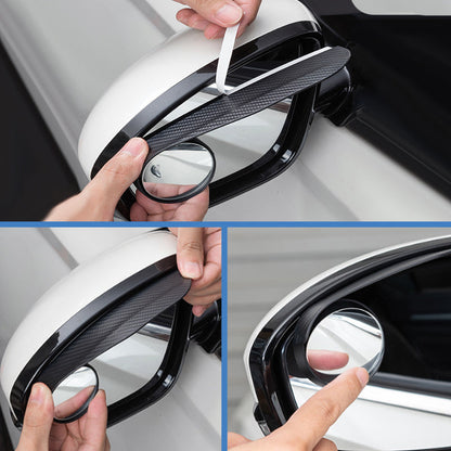 💕Buy 1 Get 1 Free🎁🚗Car Mirror Rain Shield Carbon Fiber Rain Eyebrow