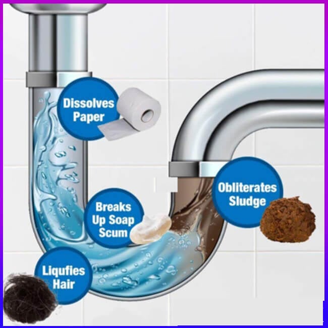 【Factory direct sales】Powerful Sink & Drain CleanerThe ideal and most practical pipe cleaner