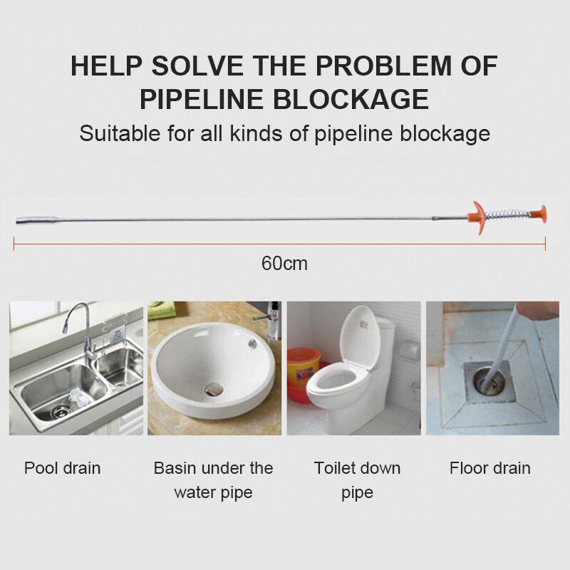 🚰 Precision Drain Cleaning Hook for Fast & Easy Clog Removal
