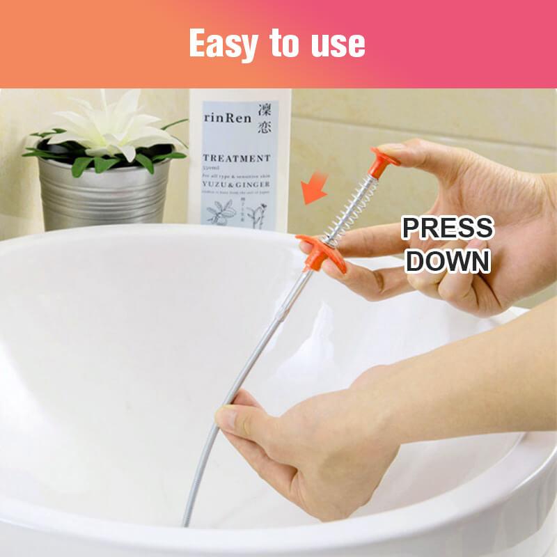 🚰 Precision Drain Cleaning Hook for Fast & Easy Clog Removal