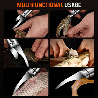 BUY 1 FREE 1🔥Hot Sale 49% OFF⏳5 in 1 multifunctional shrimp line fish maw knife