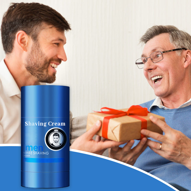 🔥2-in-1Men Essential Shaving Stick – Hydrating Foam Softens Tough Beard, No Razor Irritation