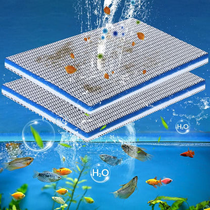 Professioneel 8D Aquarium Filterschuim – Hoge Dichtheid voor Kristalhelder Water 🐠