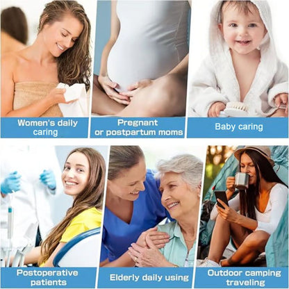 Postpartum, Infant & Elderly Care Bidet Sprayer | Adjustable Water Pressure, Waterproof & Portable