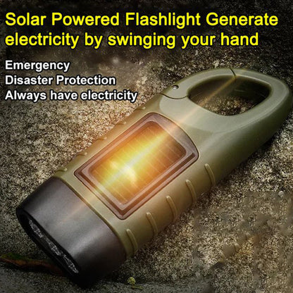 🔥Limited-time 50% off-Portable Outdoor Solar Flashlight 🔦