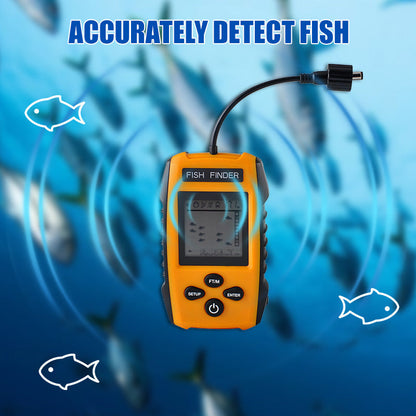 Portable Wired Sonar Fish Finder
