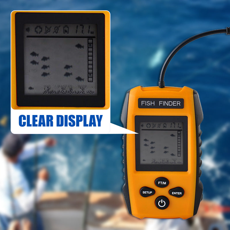 Portable Wired Sonar Fish Finder