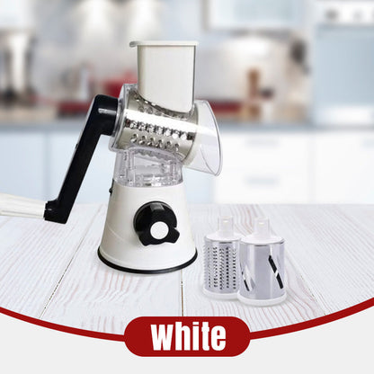 🧑‍🍳2026 Kitchen Must-Have | 3-in-1 Rotary Cheese Grater & Vegetable Slicer