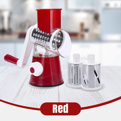 🧑‍🍳2026 Kitchen Must-Have | 3-in-1 Rotary Cheese Grater & Vegetable Slicer