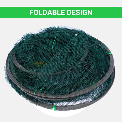 🔥Special Offer🔥 Portable Foldable Hand Crank Fishing Lift Net with Rope