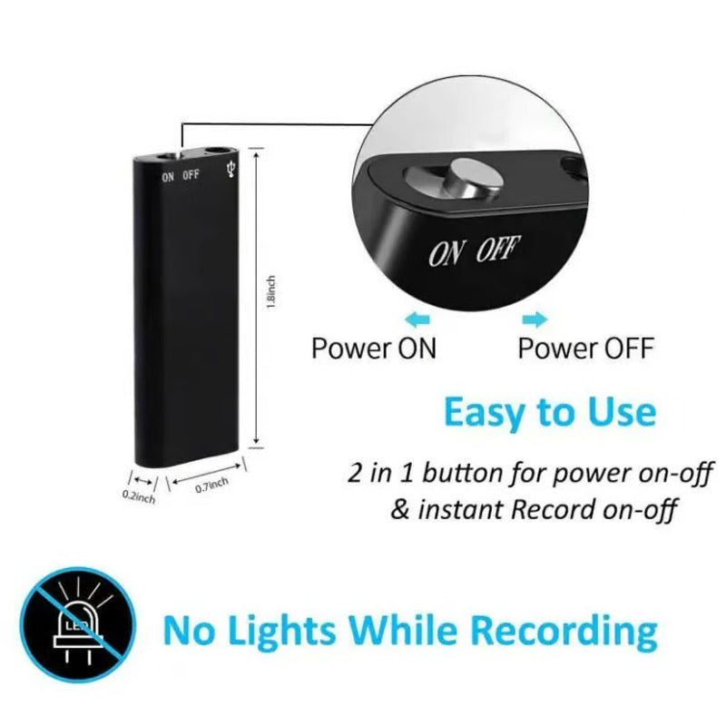 💥 New 2026 HD Recorder – Portable, Easy to Hide & One-Touch Recording