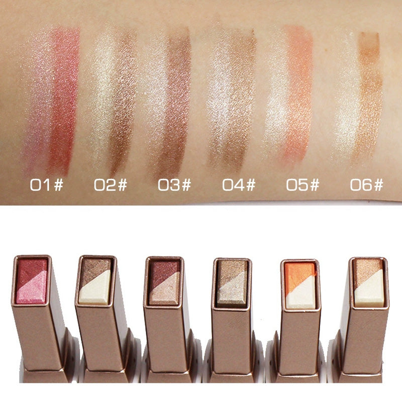 🔥BUY 1 GET 1 FREE✨🖌️ Dual Shimmer Gradient Eyeshadow Stick