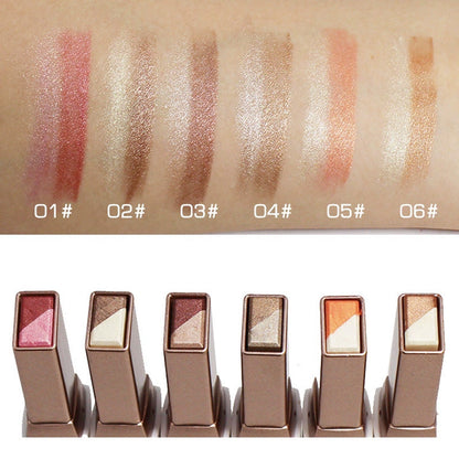 🔥BUY 1 GET 1 FREE✨🖌️ Dual Shimmer Gradient Eyeshadow Stick