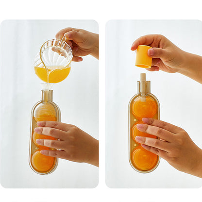 🔥Hot Sale🔥 Reusable Ice Cube Tray with Built-in Straw Multi-Purpose Home Bar Tool