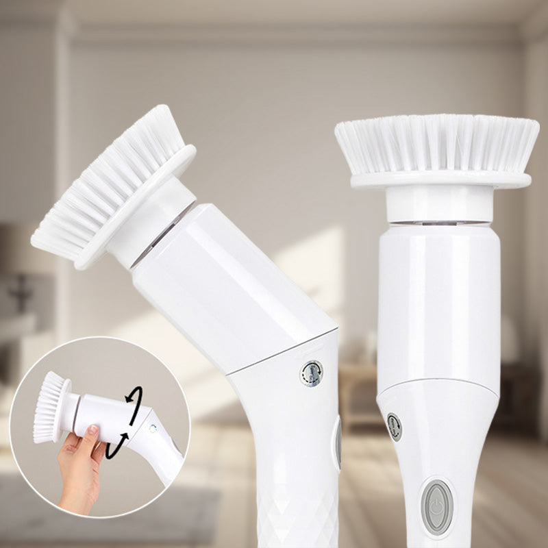 🏆Hot Selling 50% OFF⏳Waterproof Telescopic Electric Rotary Cleaning Brush Set