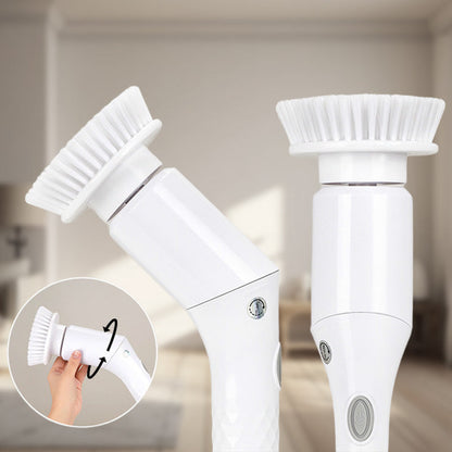 🏆Hot Selling 50% OFF⏳Waterproof Telescopic Electric Rotary Cleaning Brush Set