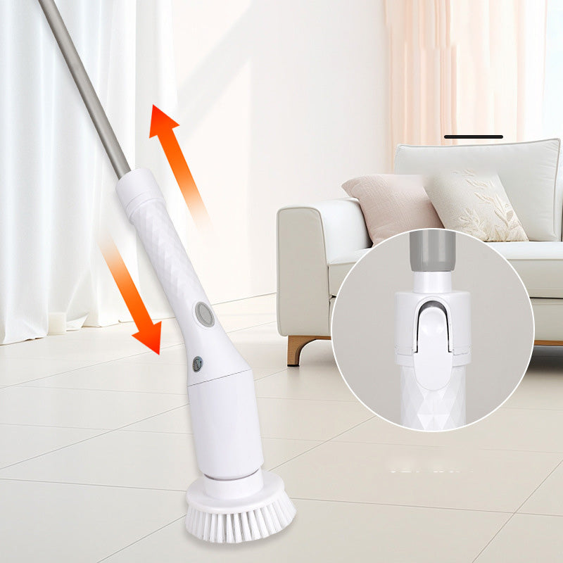 🏆Hot Selling 50% OFF⏳Waterproof Telescopic Electric Rotary Cleaning Brush Set