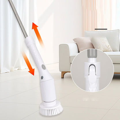 🏆Hot Selling 50% OFF⏳Waterproof Telescopic Electric Rotary Cleaning Brush Set