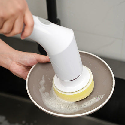🏆Hot Selling 50% OFF⏳Waterproof Telescopic Electric Rotary Cleaning Brush Set